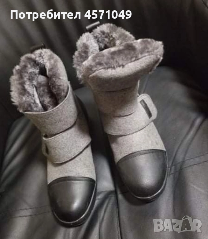 Комплект боти и пуловерче , снимка 3 - Дамски боти - 51440991