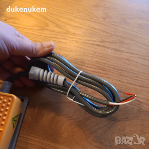 Метален педален превключвател – моментен, устойчив, IP54, снимка 10 - Други инструменти - 52694898