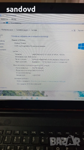 Лаптоп TOSHIBA C-55 цена 130лв, снимка 5 - Лаптопи за дома - 53213076