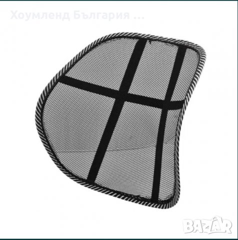 Ортопедична подложка за облегалка на стол - подложка за офис стол, снимка 3 - Други - 33163486