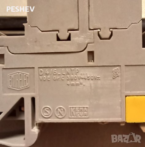 Редови клеми 4мм2 3P+N, снимка 4 - Други машини и части - 43082715