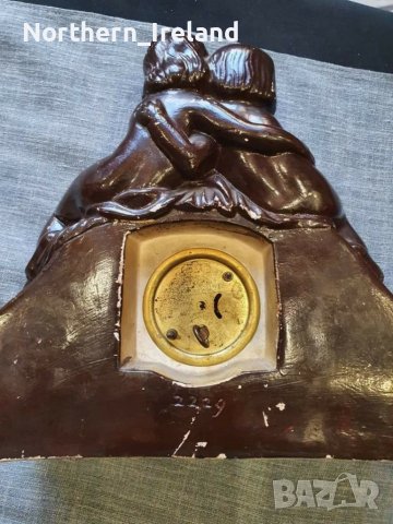 Стар каминен часовник , снимка 3 - Антикварни и старинни предмети - 38767437