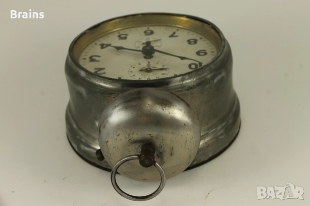 FMS Стар Немски Будилник Отлично Работещ, снимка 7 - Антикварни и старинни предмети - 51867582