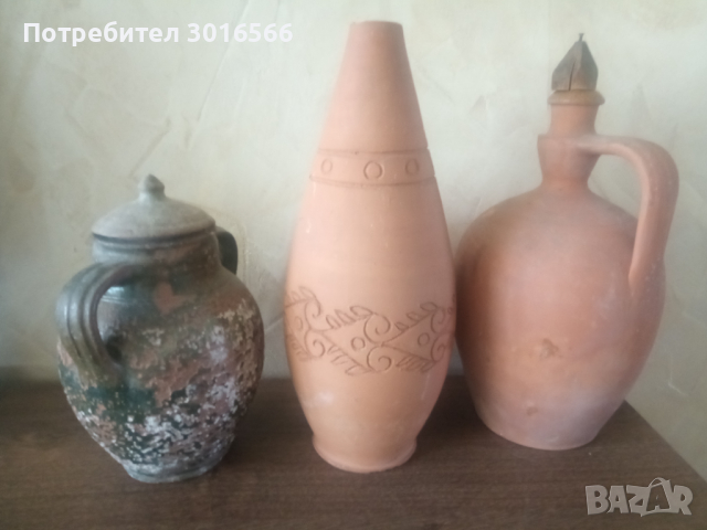 Керамични съдове-ваза., снимка 2 - Антикварни и старинни предмети - 36528641