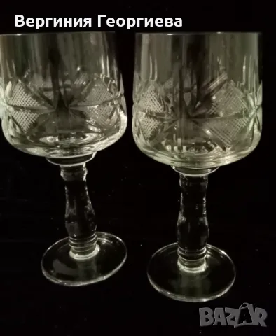 Кристални чаши единични бройки , снимка 3 - Чаши - 50183086