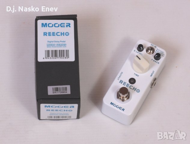 Mooer Reecho - Digital Delay Pedal Дигитален Делей педал за ел китара /КАТО НОВ/, снимка 1 - Китари - 37544667