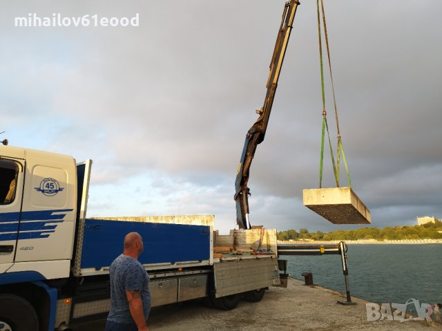 Камион с кран услуги, снимка 2 - Услуги с автокран - 37685955