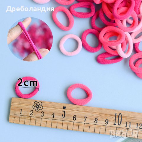 Ластичета за коса, снимка 2 - Аксесоари за коса - 43518157