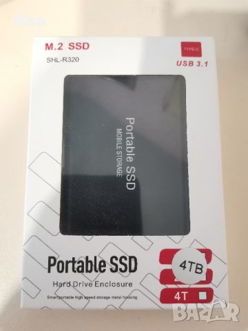 Portable SSD 4 TB -2x2 TB flash, снимка 1 - Външни хард дискове - 43832715