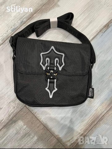 Trapstar shoulder bag reflective black, снимка 2 - Чанти - 43687390