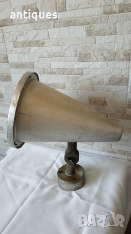 Стар индустриален алуминиев прожектор - Антика, снимка 3 - Антикварни и старинни предмети - 37451116