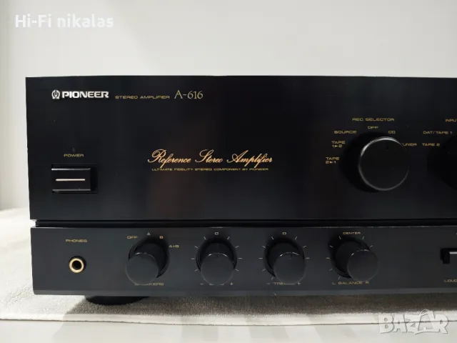 стерео усилвател Hi-Fi PIONEER A-616, снимка 2 - Ресийвъри, усилватели, смесителни пултове - 49747816
