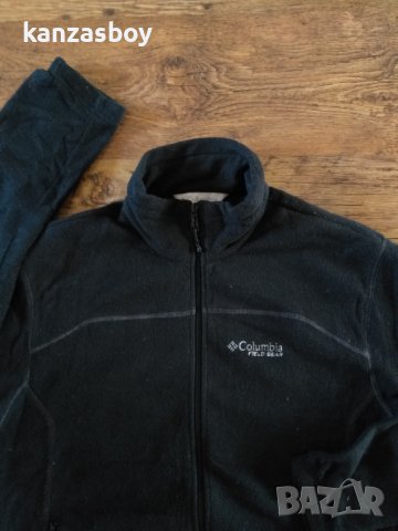 COLUMBIA Zip Fleece - страхотен мъжки полар , снимка 3 - Спортни дрехи, екипи - 43383698