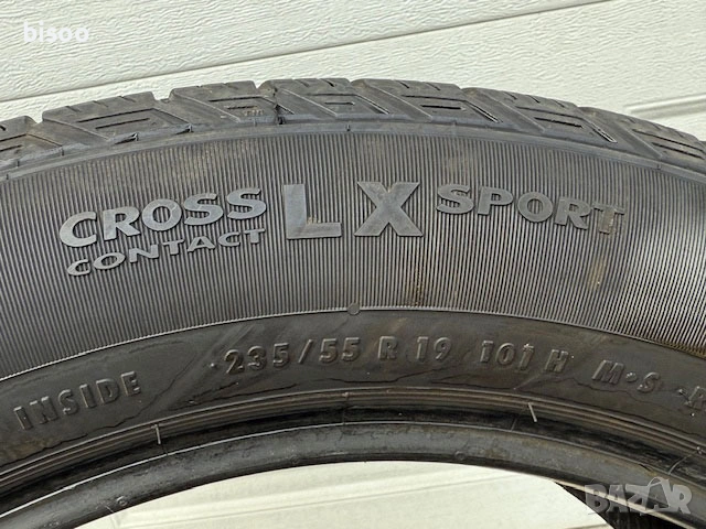 1бр зимна гума CONTINENTAL CrossContact 235/55/19 , снимка 5 - Гуми и джанти - 53524748