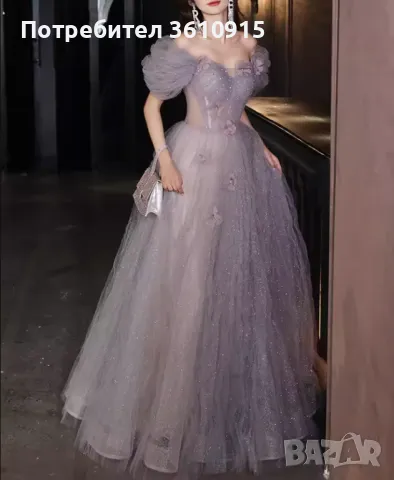 Бална рокля с цветя, снимка 5 - Рокли - 43337521