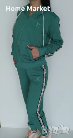 Дамски екип Внос от Турция Доставка до 3 дни с преглед и тест Материята е памук и еластан. Логото е , снимка 13 - Спортни екипи - 51617149