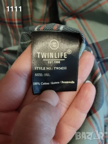 Нова риза Twinlife р-р XXXL., снимка 11 - Ризи - 49674239