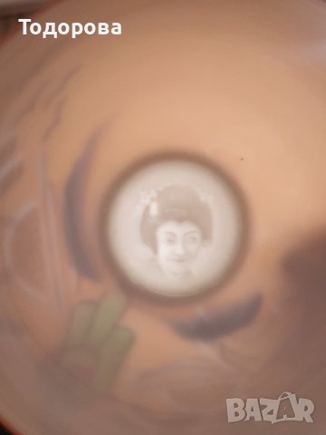 Фин японски сервиз за кафе с Гейша на дъното- 35  части, снимка 6 - Сервизи - 39719331