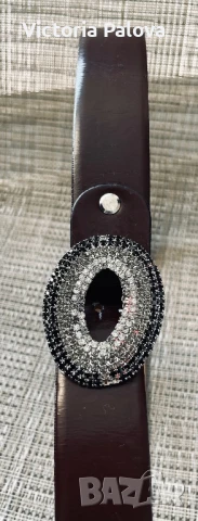 Красив кожен колан SPLENDORE  Италия, снимка 5 - Колани - 50716641