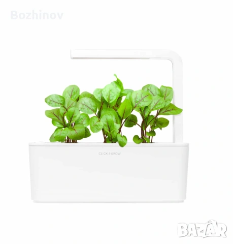 Click and Grow Smart Garden 3 | Смарт саксия | + ПОДАРЪК семена, снимка 4 - Градински цветя и растения - 53224723