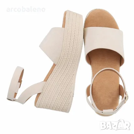 Дамски сандали на платформа, 4цвята , снимка 16 - Сандали - 50319149