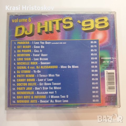 DJ Hits '98 Volume 6 cd, снимка 3 - CD дискове - 43660603