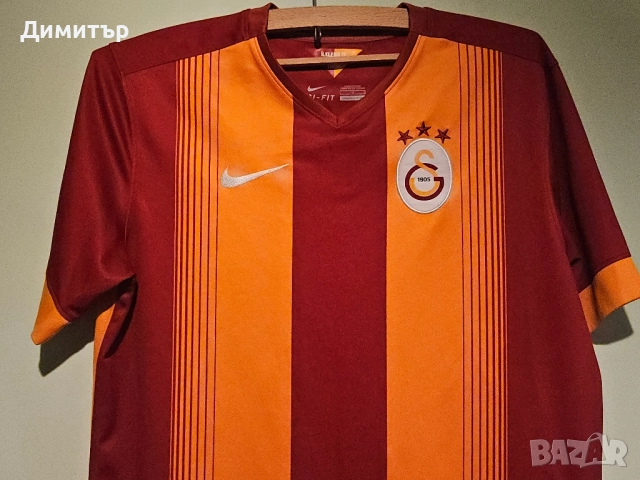 Nike Galatasaray Wesley Sneijder Home Jersey Season 2014/2015 10 Size L футболна тениска soccer, снимка 3 - Тениски - 52059547