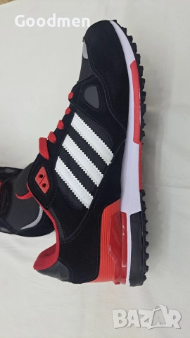 Унисекс обувки Adidas ZX 750, черни и червени, снимка 8 - Маратонки - 52896859