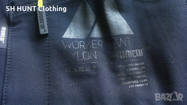 MONITOR WORKER 4 WAY STRETCH PANTS размер L изцяло еластичен работен панталон W4-400, снимка 10 - Панталони - 52026124