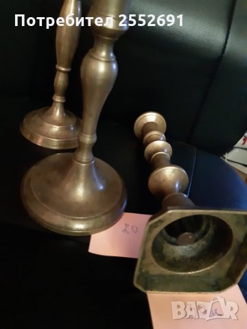 Свещници, снимка 2 - Антикварни и старинни предмети - 29070483