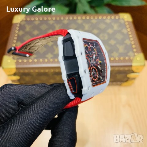 Мъжки часовник Richard Mille Kimi Räikkönen Tourbillon с автоматичен механизъм, снимка 5 - Мъжки - 37284009