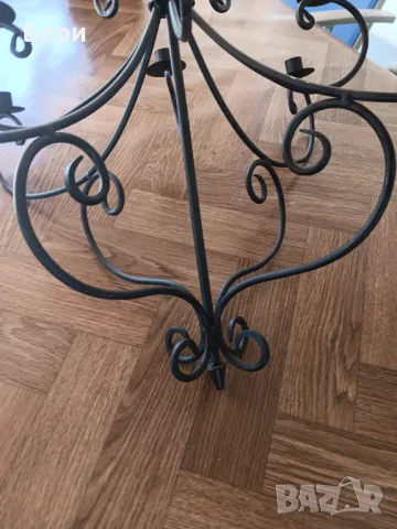 Немски висящ/таванен свещник , снимка 2 - Декорация за дома - 47498231