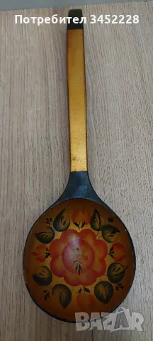 хохлома лъжица голяма Русия , снимка 1