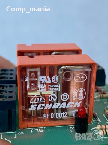 Реле Schrack 250V 10A - 12DC, снимка 2 - Друга електроника - 34707891