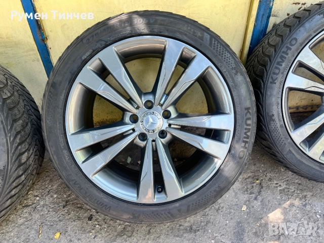 Оригинални джанти от Мерцедес с гуми, снимка 3 - Гуми и джанти - 51591667