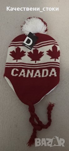 Чисто нова зимна шапка Канада, снимка 1 - Шапки - 43592520