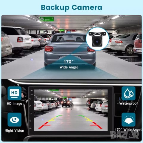 Мултимедия, плеър, Андроид, MP5, MP3, двоен дин 2, навигация, за кола, за автомобил, Android, екран, снимка 7 - Аксесоари и консумативи - 36031592