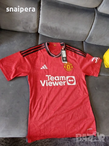 Оригинална фланелка на Манчестър Юнайтед, снимка 9 - Футбол - 53609806