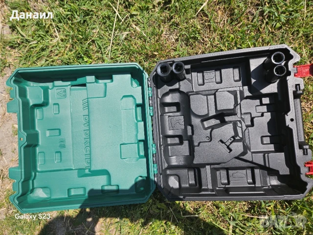 Куфар за акумулаторен гайковерт Parkside PASSK A1/B2/C2/C4,с вложки
, снимка 3 - Други инструменти - 50573668