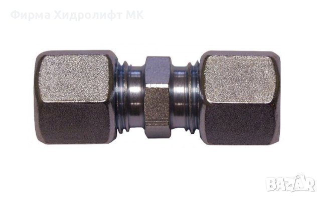 Фитинг за газ тип G 10x10мм, поцинкован 9933065