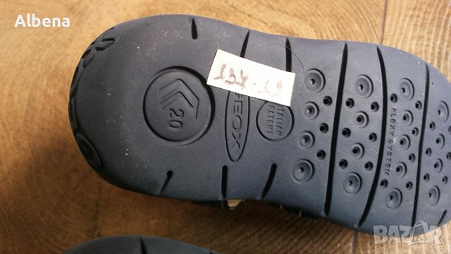 GEOX Размер EUR 20 бебешки сандали естествена кожа 137-12-S, снимка 16 - Детски сандали и чехли - 37251774