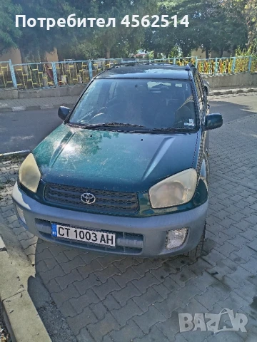 Продавам джип Toyota Rav4, 2001 г. тъмнозелен металик, десен волан, снимка 2 - Автомобили и джипове - 51357094