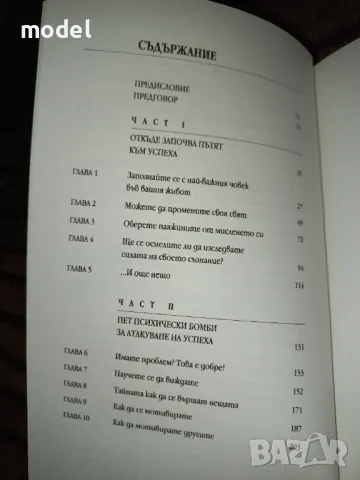 Как да постигнете успех чрез позитивна психическа нагласа - Наполеон Хил, У. Клемънт Стоун , снимка 3 - Специализирана литература - 48034294
