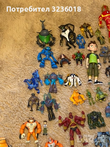 Продавам рядки фигурки на Бен 10, снимка 2 - Фигурки - 53202415