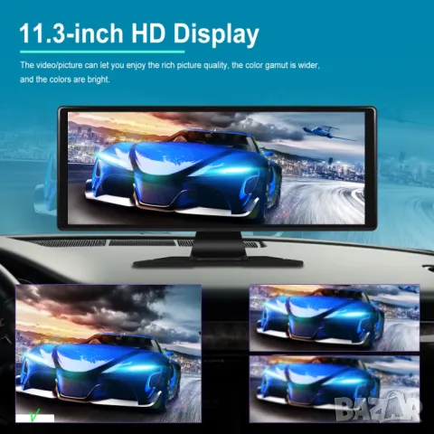 Монитор за кола, за автомобил, WIFI, Android, CarPlay, Android auto, Навигация, мултимедия, Блутут, снимка 3 - Аксесоари и консумативи - 48721998