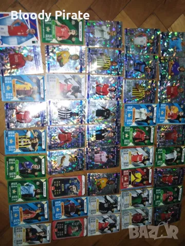 лот стикери на футболисти, снимка 1