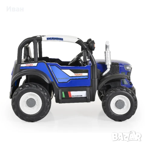 ТОП ЦЕНА!НОВО!Акумулаторен трактор HARVEST с 12Vбатерия,дистанционно, снимка 5 - Коли, камиони, мотори, писти - 51361779