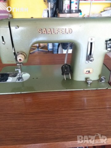 Немска шевна машина Saalfeld, снимка 5 - Антикварни и старинни предмети - 30234688