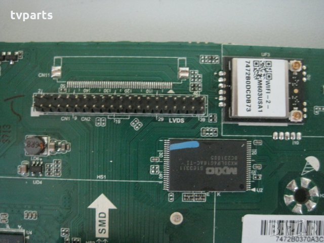 Мейнборд TP.MS6486.PB711 BLAUPUNKT 43/134M-GB-11B-FEGUX-UK 100% работещ, снимка 4 - Части и Платки - 27946185