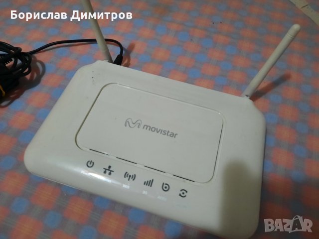 Продавам нов рутер Movistar Wifi, снимка 2 - Рутери - 35446556